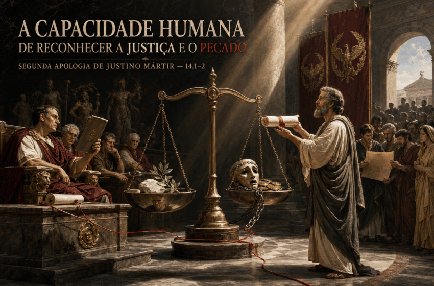  A Capacidade Humana em Reconhecer a Justiça e o Pecado